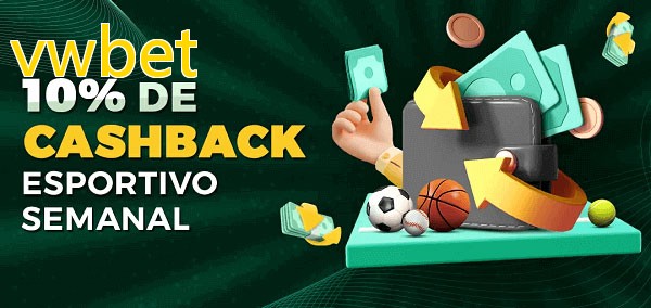 10% de bônus de cashback na vwbet